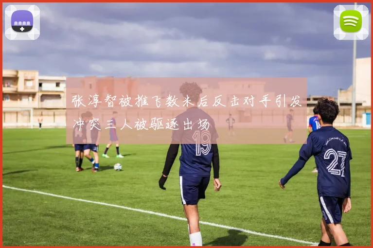 张淳智被推飞数米后反击对手引发冲突三人被驱逐出场
