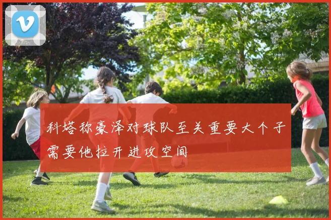 科塔称豪泽对球队至关重要大个子需要他拉开进攻空间